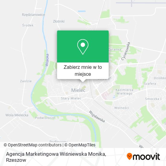 Mapa Agencja Marketingowa Wiśniewska Monika