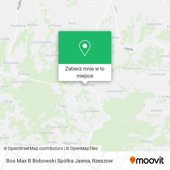 Mapa Bos Max B Bobowski Spółka Jawna