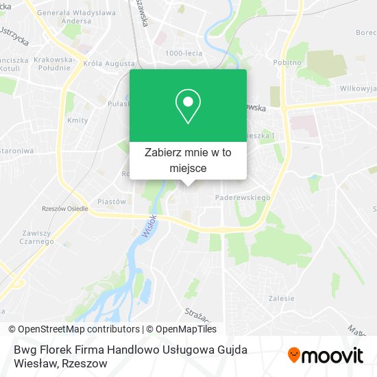 Mapa Bwg Florek Firma Handlowo Usługowa Gujda Wiesław