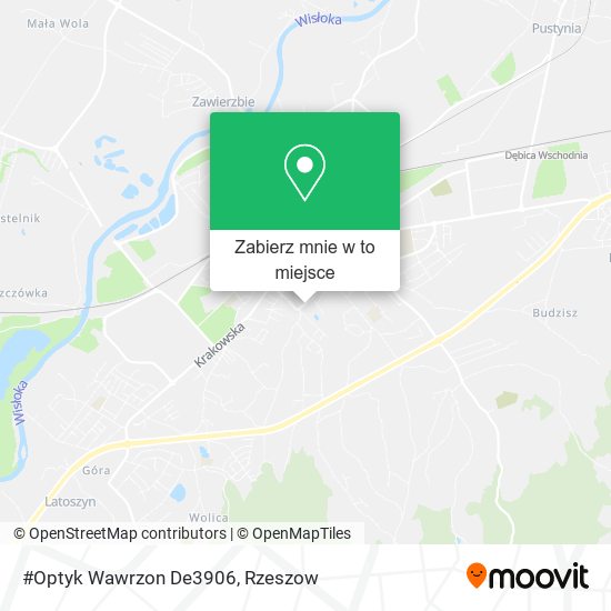 Mapa #Optyk Wawrzon De3906