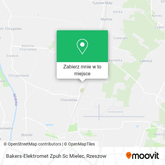 Mapa Bakers-Elektromet Zpuh Sc Mielec