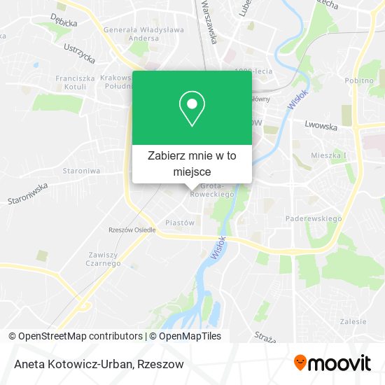 Mapa Aneta Kotowicz-Urban