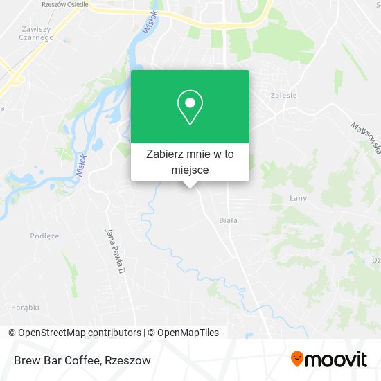Mapa Brew Bar Coffee