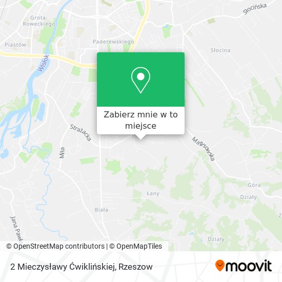 Mapa 2 Mieczysławy Ćwiklińskiej