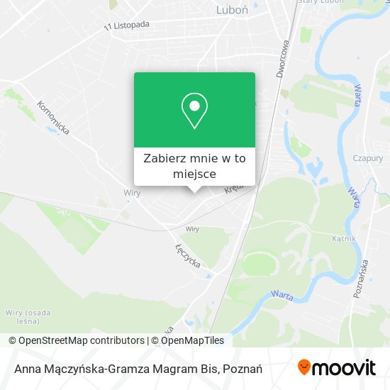 Mapa Anna Mączyńska-Gramza Magram Bis