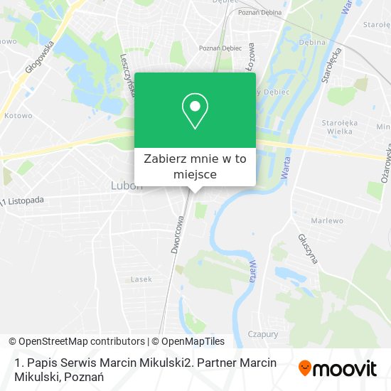 Mapa 1. Papis Serwis Marcin Mikulski2. Partner Marcin Mikulski