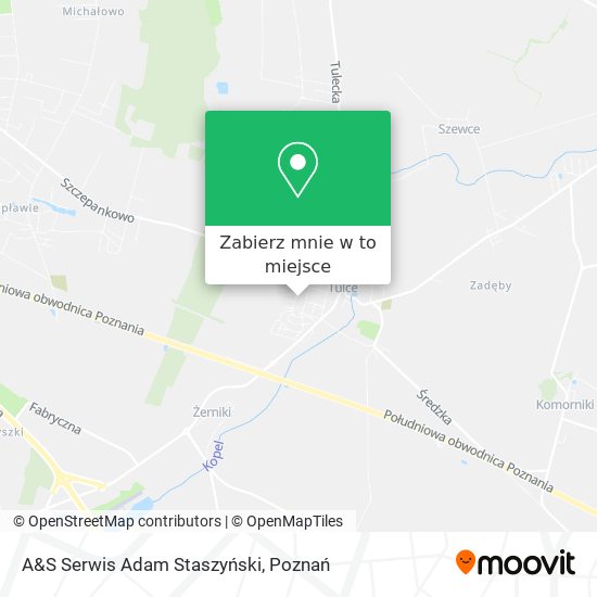 Mapa A&S Serwis Adam Staszyński