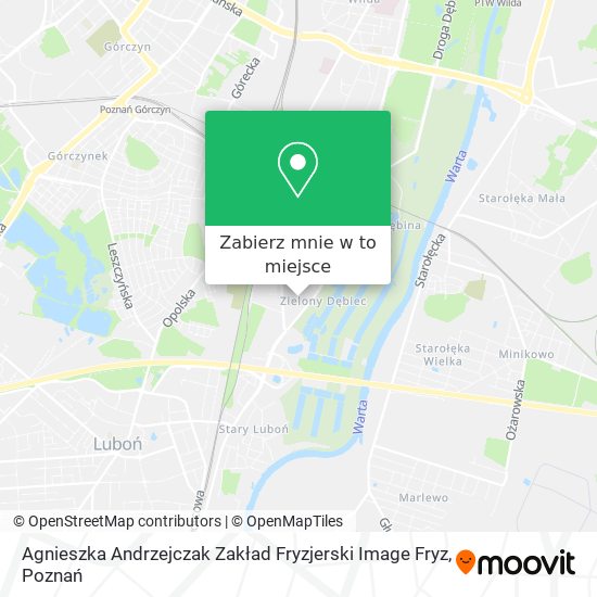 Mapa Agnieszka Andrzejczak Zakład Fryzjerski Image Fryz