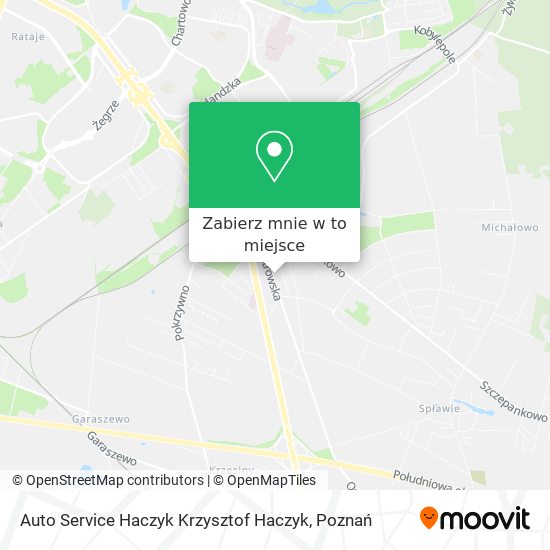 Mapa Auto Service Haczyk Krzysztof Haczyk