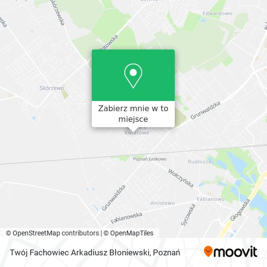 Mapa Twój Fachowiec Arkadiusz Błoniewski
