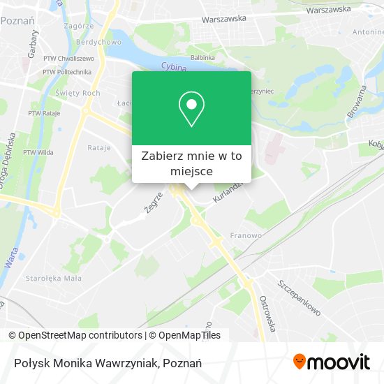 Mapa Połysk Monika Wawrzyniak