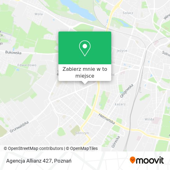 Mapa Agencja Allianz 427