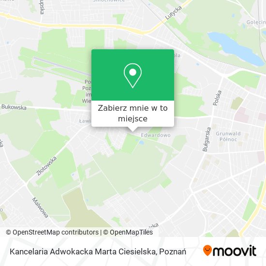 Mapa Kancelaria Adwokacka Marta Ciesielska