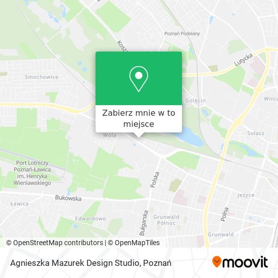 Mapa Agnieszka Mazurek Design Studio