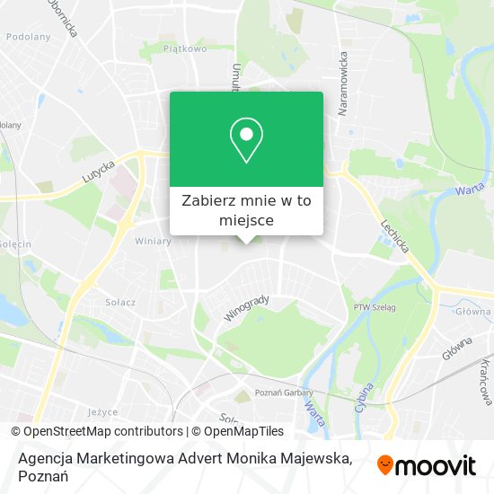 Mapa Agencja Marketingowa Advert Monika Majewska