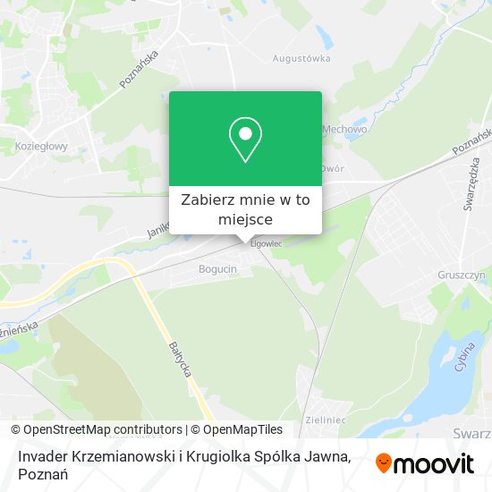 Mapa Invader Krzemianowski i Krugiolka Spólka Jawna