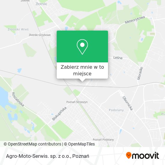 Mapa Agro-Moto-Serwis. sp. z o.o.