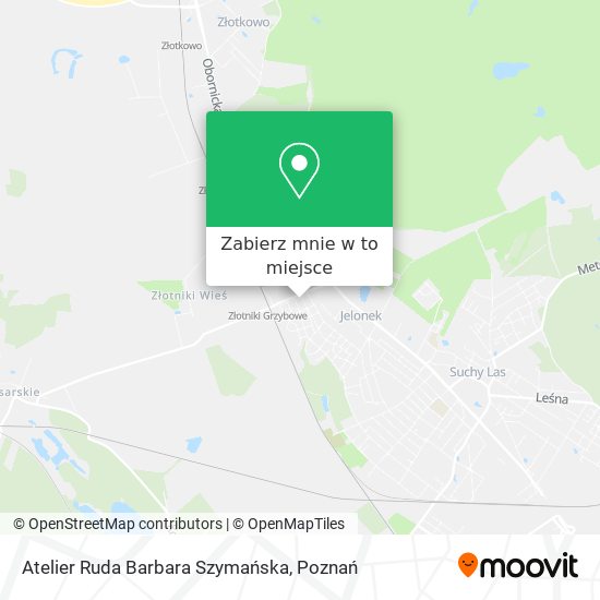 Mapa Atelier Ruda Barbara Szymańska