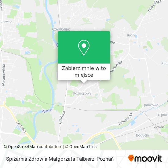Mapa Spiżarnia Zdrowia Małgorzata Talbierz