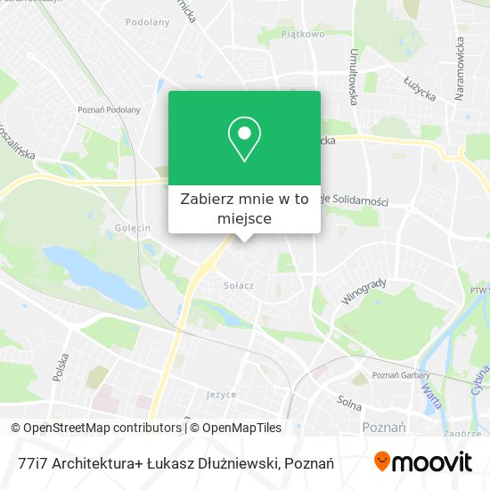 Mapa 77i7 Architektura+ Łukasz Dłużniewski