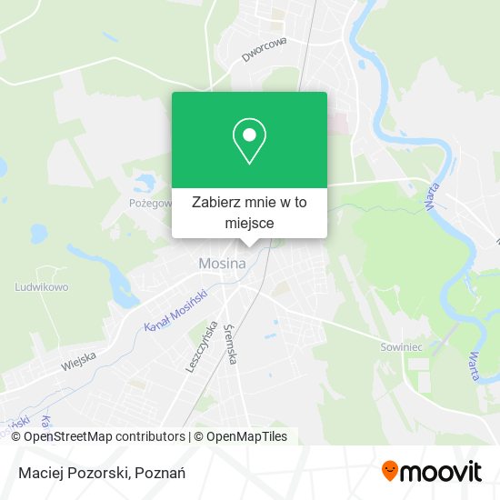 Mapa Maciej Pozorski