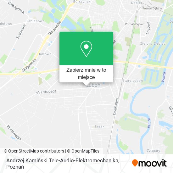 Mapa Andrzej Kamiński Tele-Audio-Elektromechanika