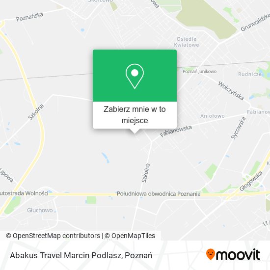 Mapa Abakus Travel Marcin Podlasz
