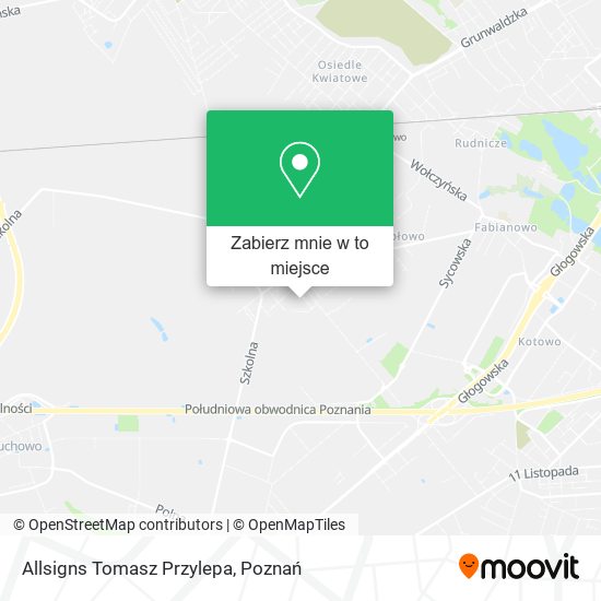 Mapa Allsigns Tomasz Przylepa