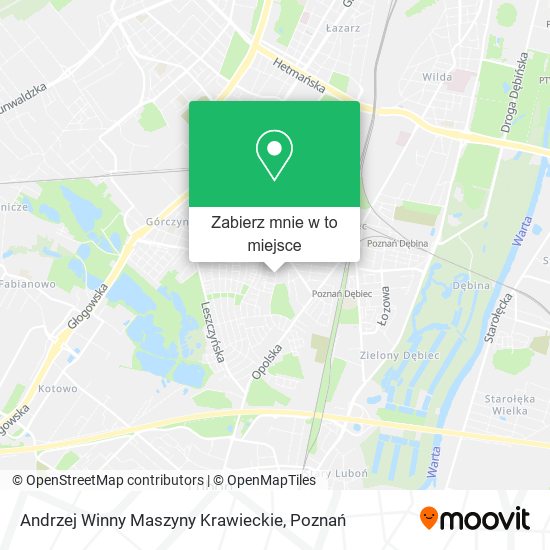 Mapa Andrzej Winny Maszyny Krawieckie