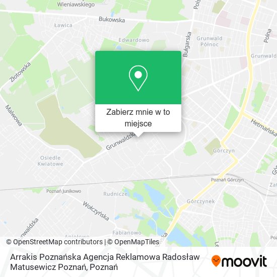 Mapa Arrakis Poznańska Agencja Reklamowa Radosław Matusewicz Poznań