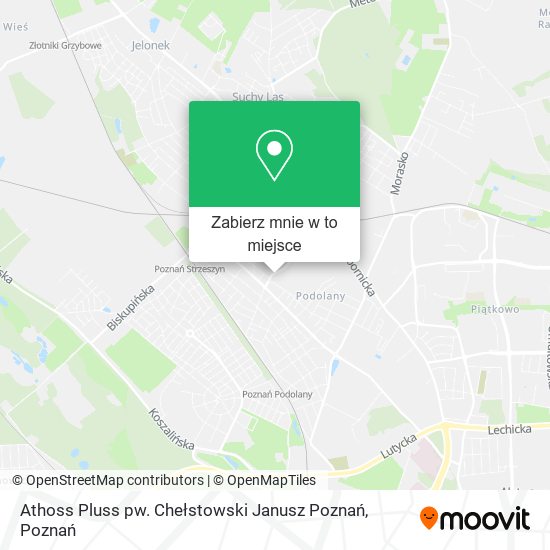 Mapa Athoss Pluss pw. Chełstowski Janusz Poznań
