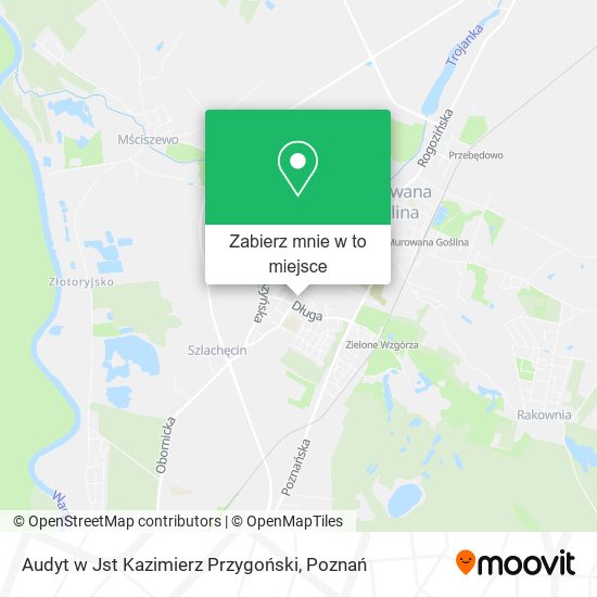 Mapa Audyt w Jst Kazimierz Przygoński
