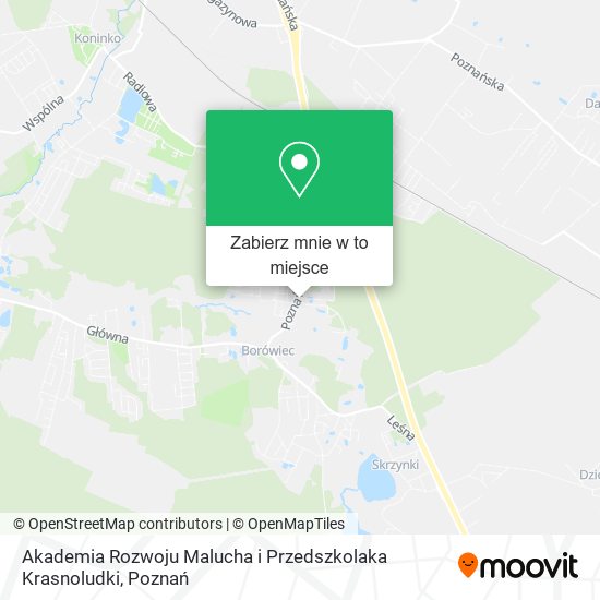 Mapa Akademia Rozwoju Malucha i Przedszkolaka Krasnoludki