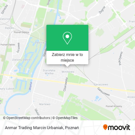 Mapa Anmar Trading Marcin Urbaniak