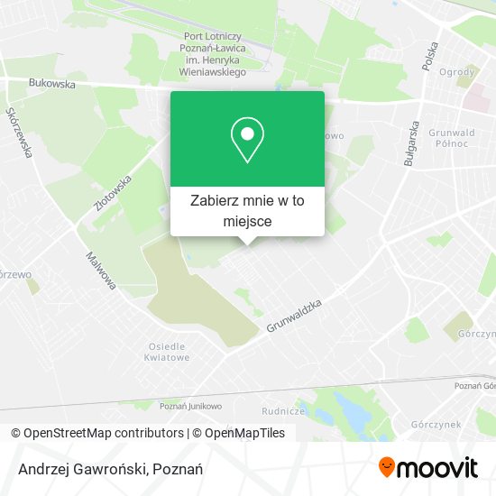 Mapa Andrzej Gawroński