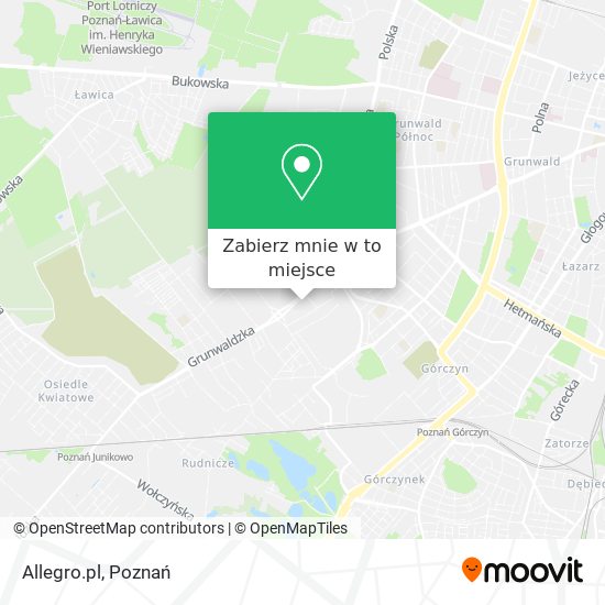 Mapa Allegro.pl