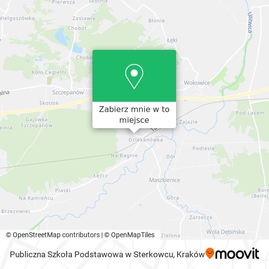 Mapa Publiczna Szkoła Podstawowa w Sterkowcu