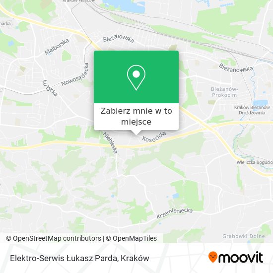 Mapa Elektro-Serwis Łukasz Parda