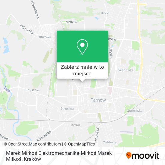 Mapa Marek Miłkoś Elektromechanika-Miłkoś Marek Miłkoś