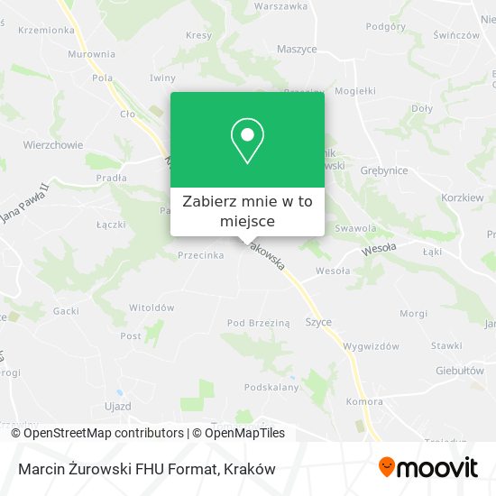Mapa Marcin Żurowski FHU Format