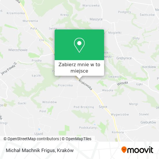 Mapa Michał Machnik Frigus