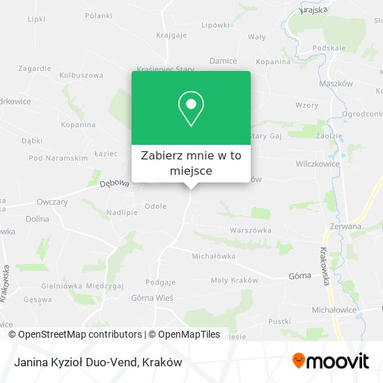 Mapa Janina Kyzioł Duo-Vend