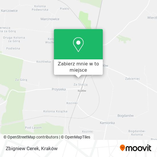 Mapa Zbigniew Cerek