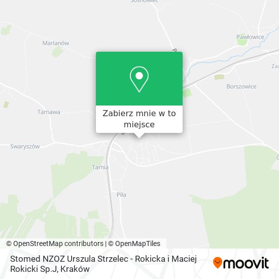 Mapa Stomed NZOZ Urszula Strzelec - Rokicka i Maciej Rokicki Sp.J