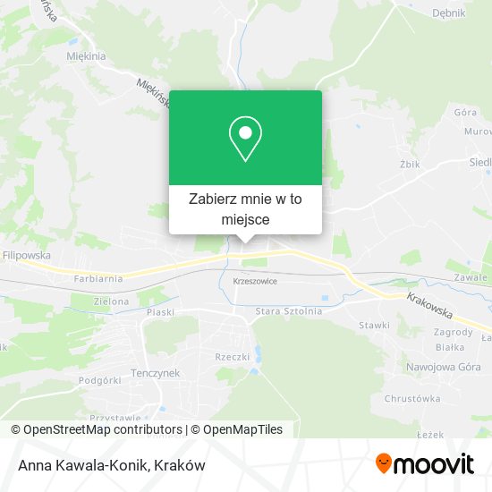 Mapa Anna Kawala-Konik