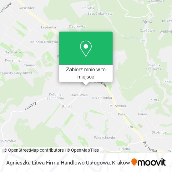 Mapa Agnieszka Litwa Firma Handlowo Usługowa
