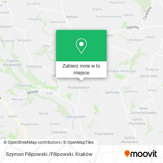 Mapa Szymon Filipowski /Filipowski