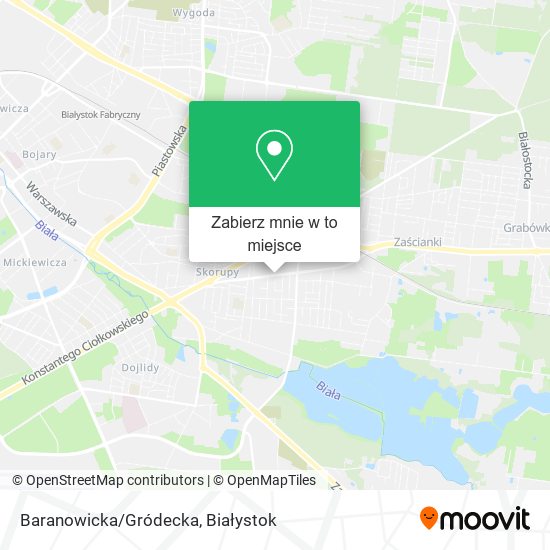 Mapa Baranowicka/Gródecka