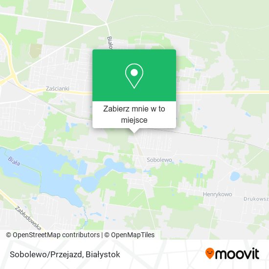 Mapa Sobolewo/Przejazd