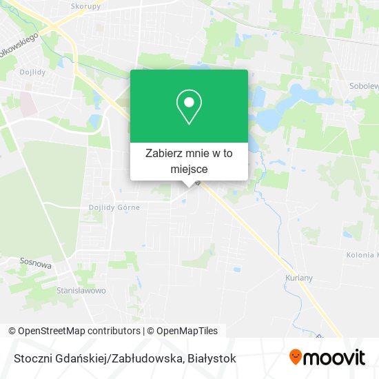 Mapa Stoczni Gdańskiej/Zabłudowska